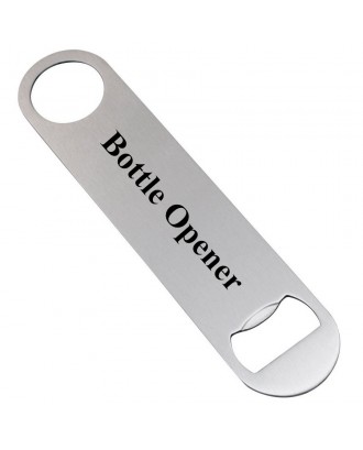 Stainless Steel Bottle Opener